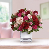 Love Medley Bouquet With Red Roses