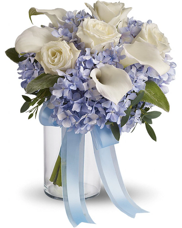 Love In Blue Bouquet