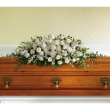 Purity And Peace Casket Spray